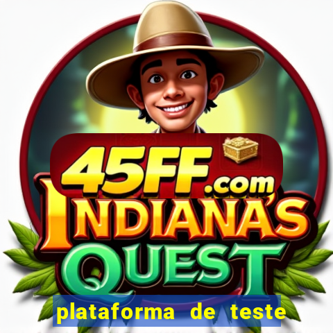 plataforma de teste pg demo